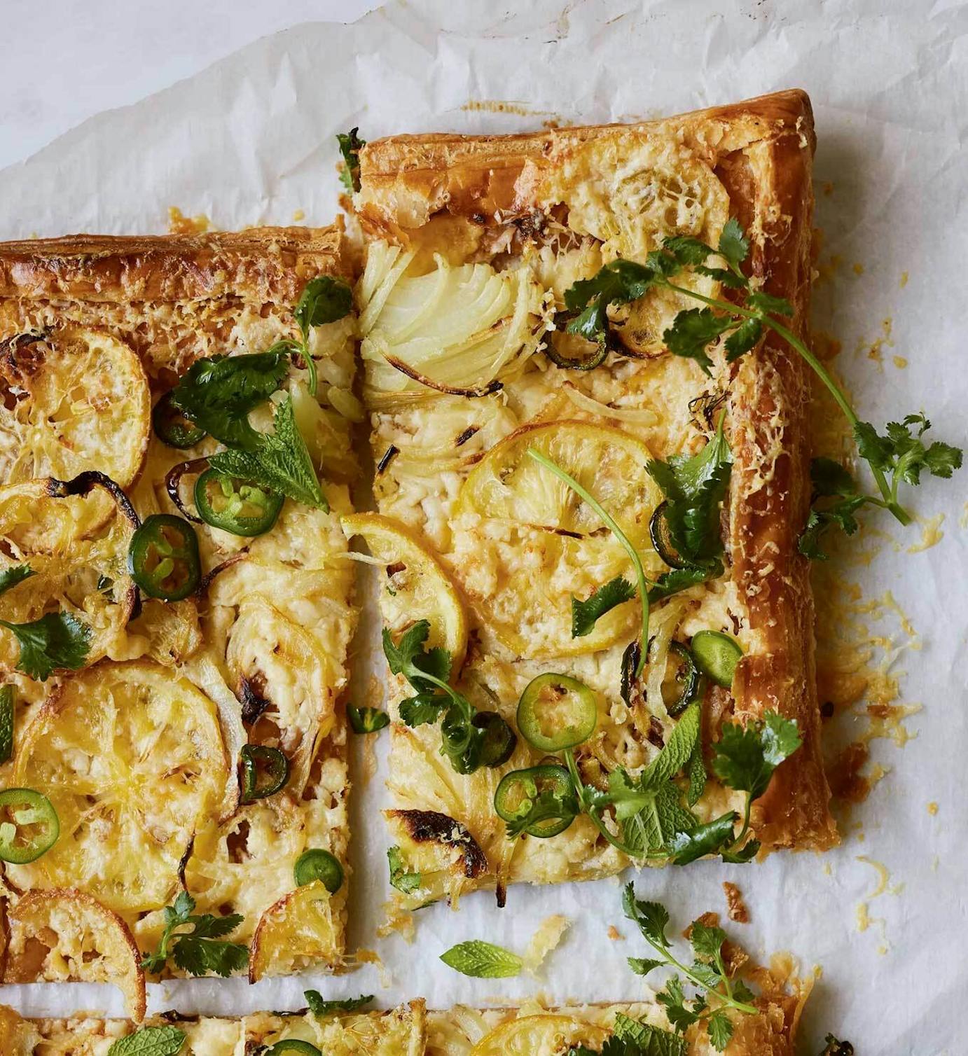 Cheddar tart