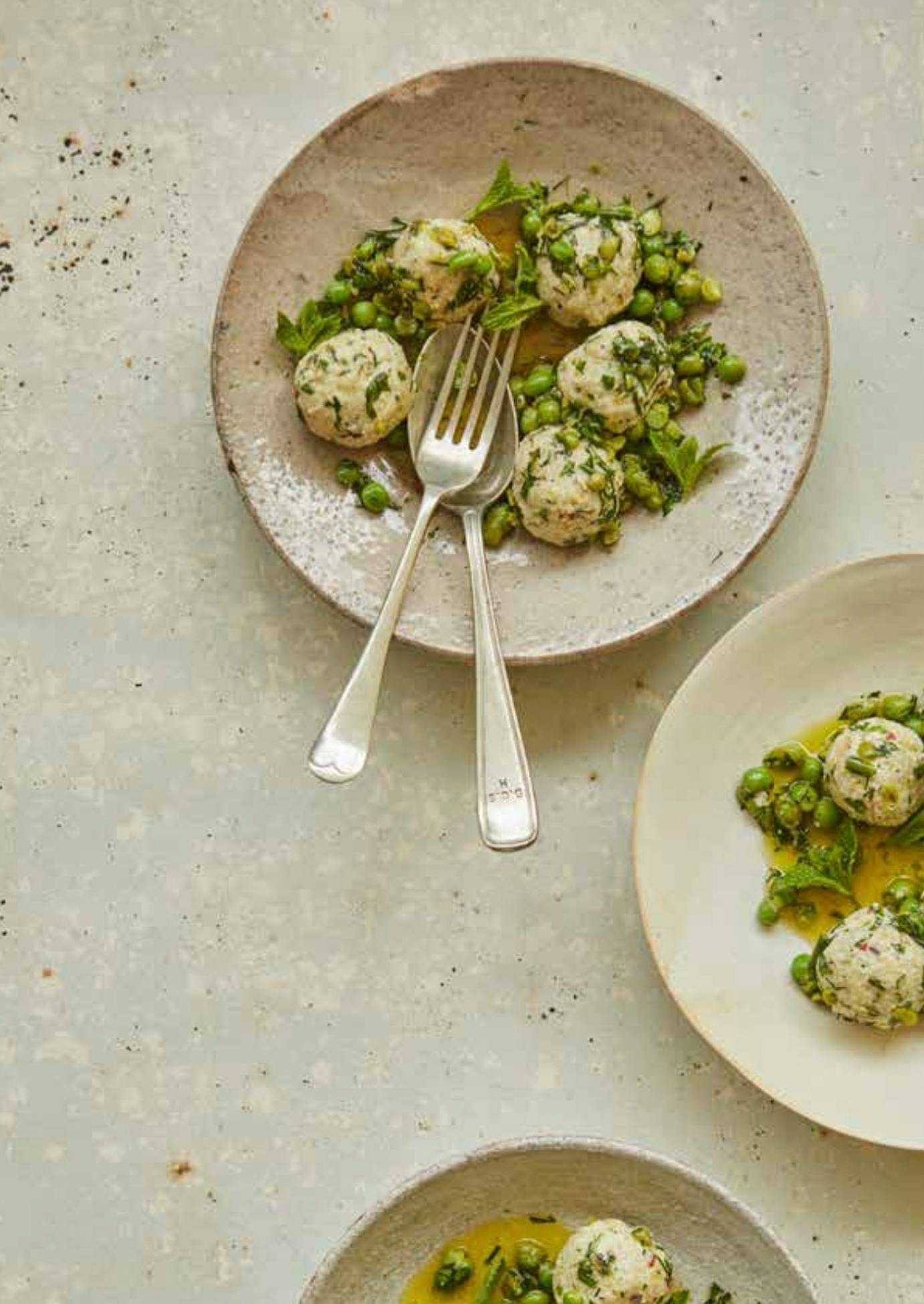 Herby ricotta dumplings