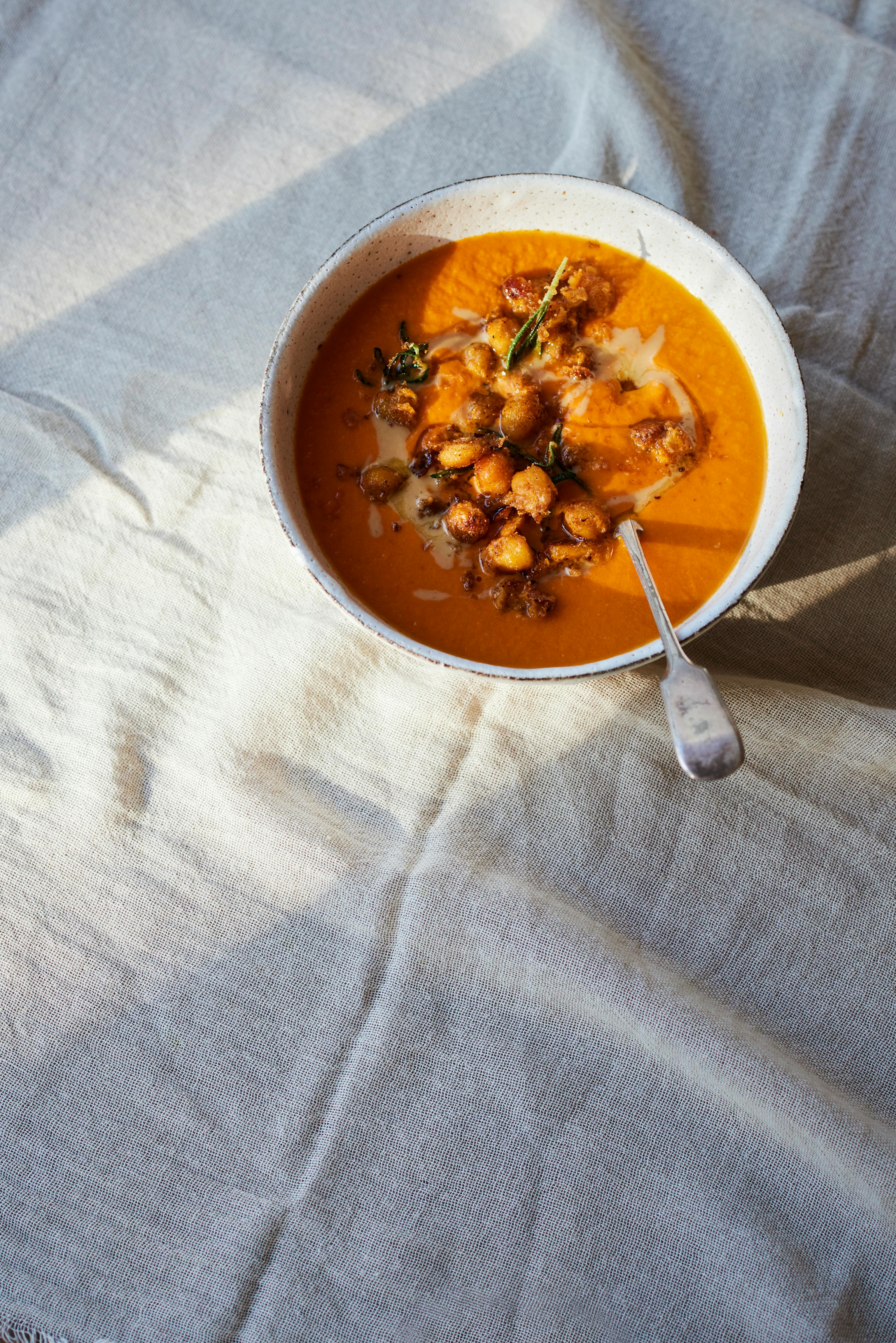 ONE Carrot chickpea soup ISSYCROKER 2