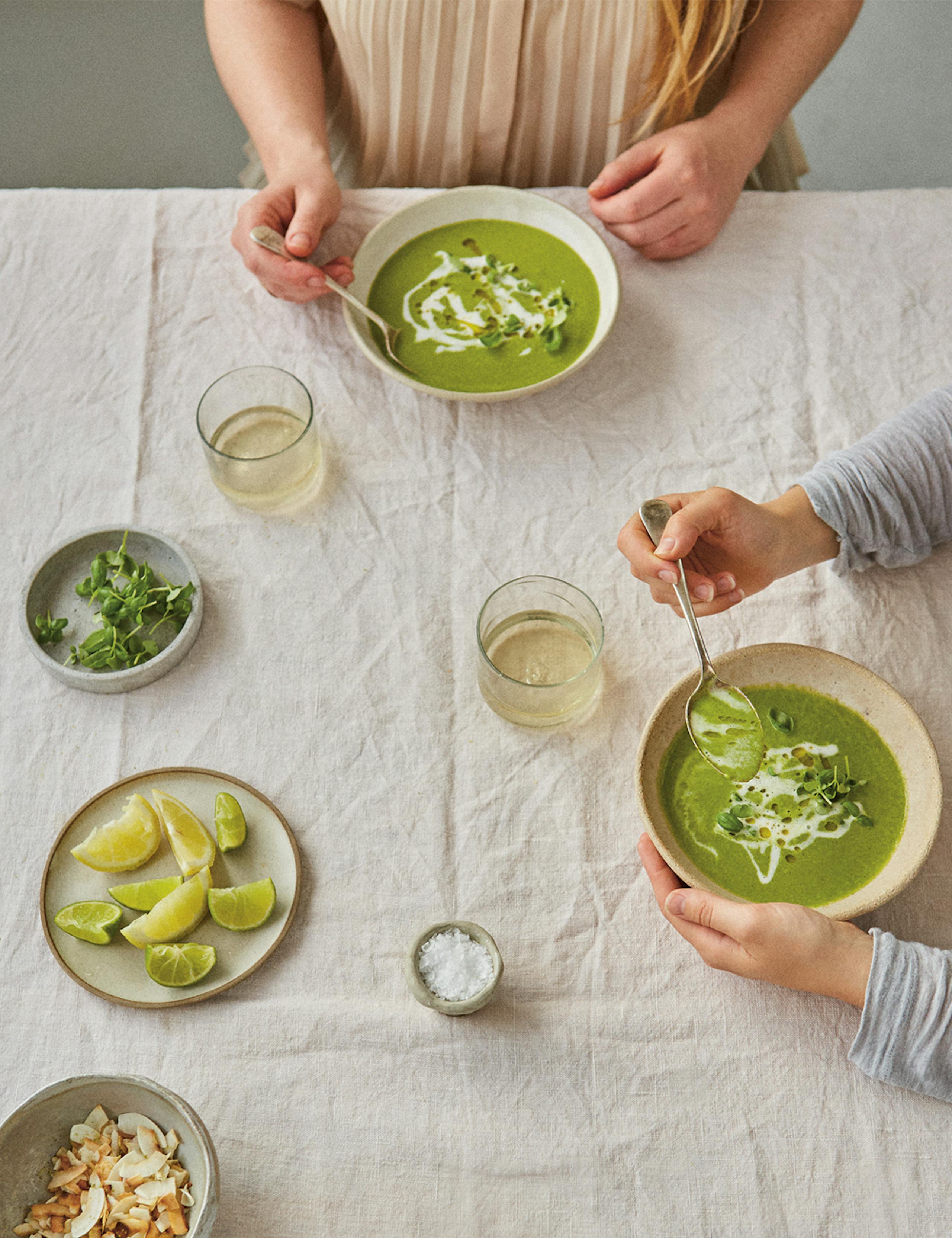 ASPARAGUS PEA SOUP TMCY ANA CUBA