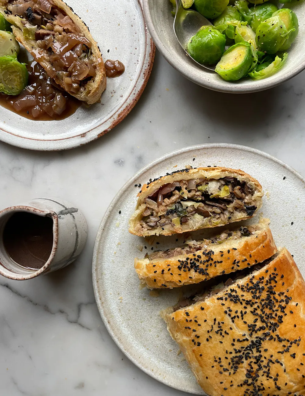 Black pepper + mushroom wellington – Recipes – Anna Jones