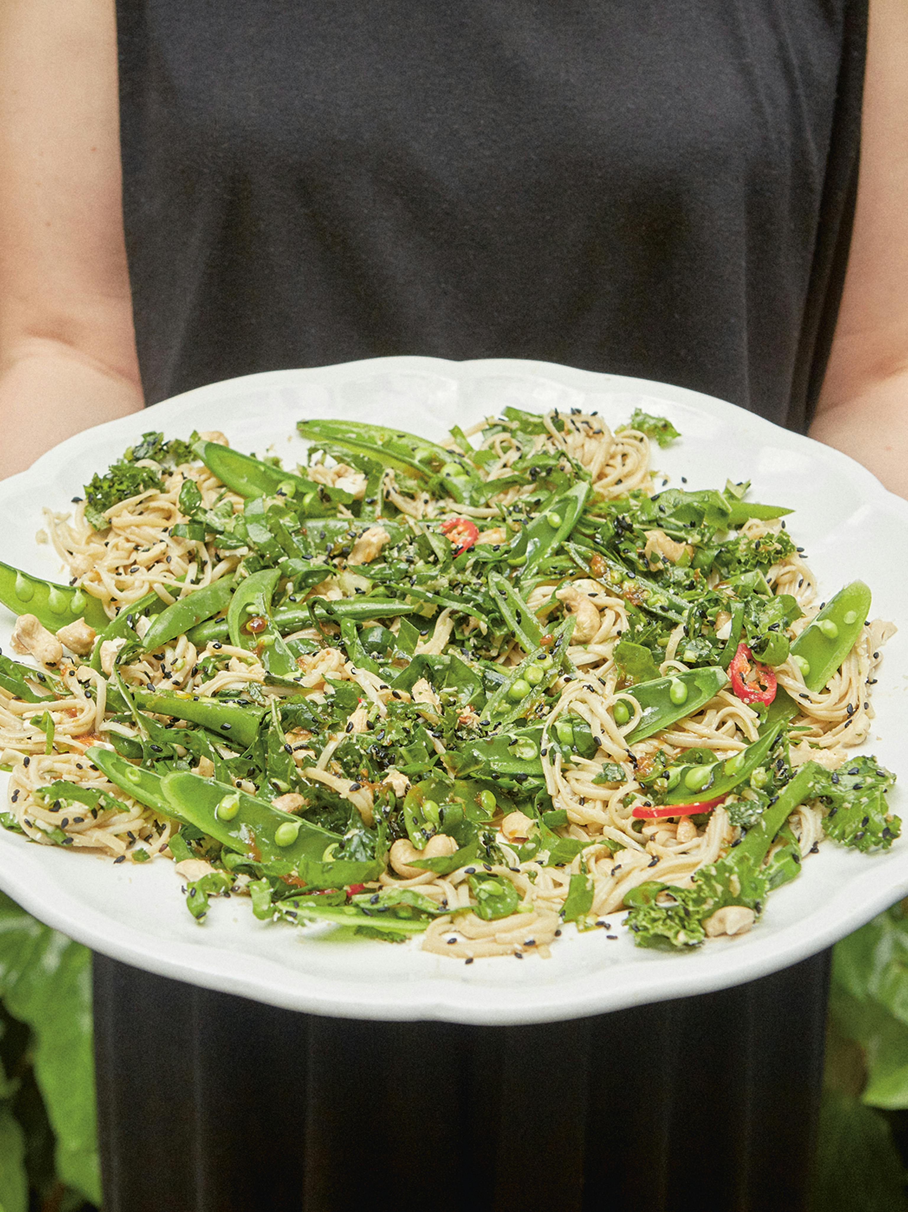 Black sesame noodle bowl for web