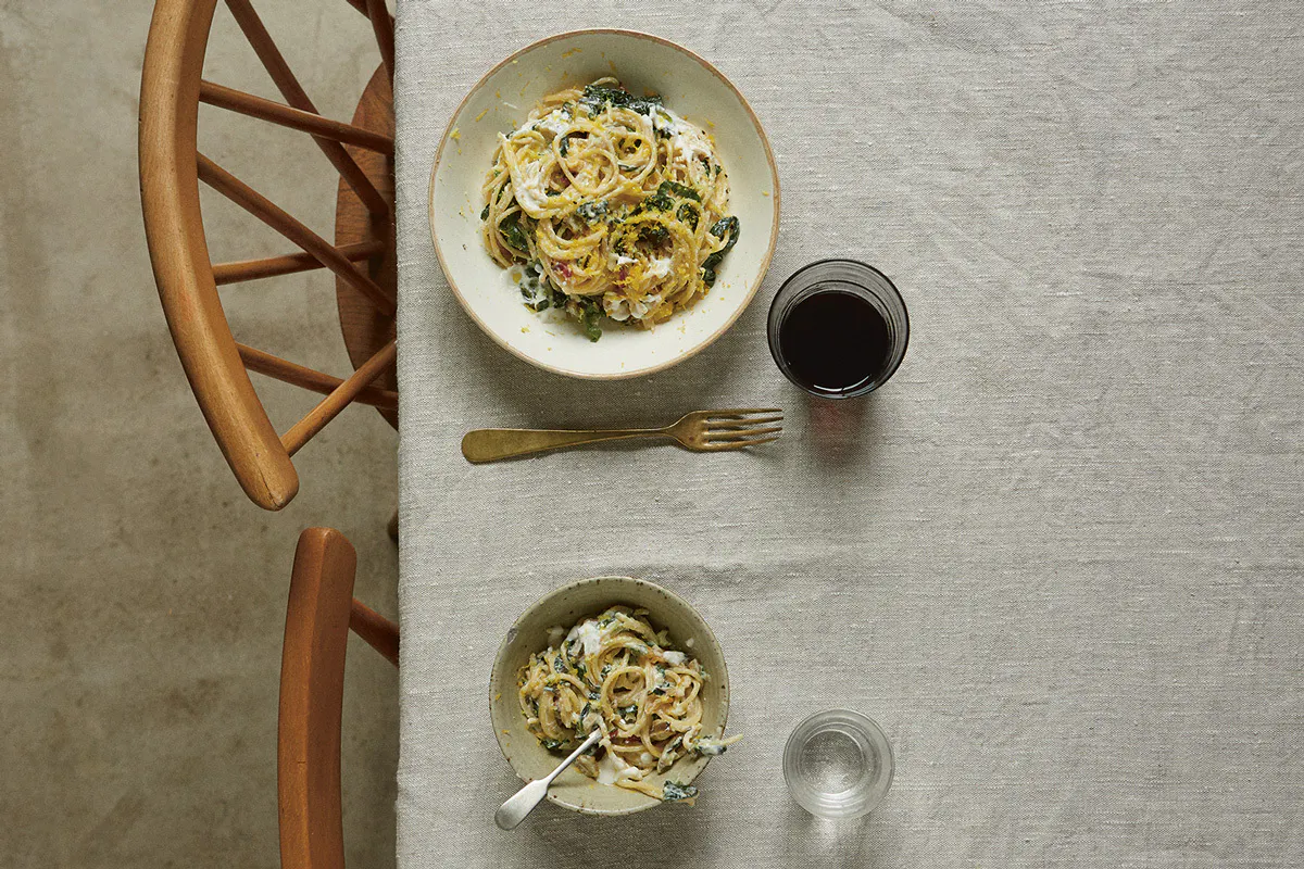 Chard and ricotta pasta for Dylan – Recipes – Anna Jones