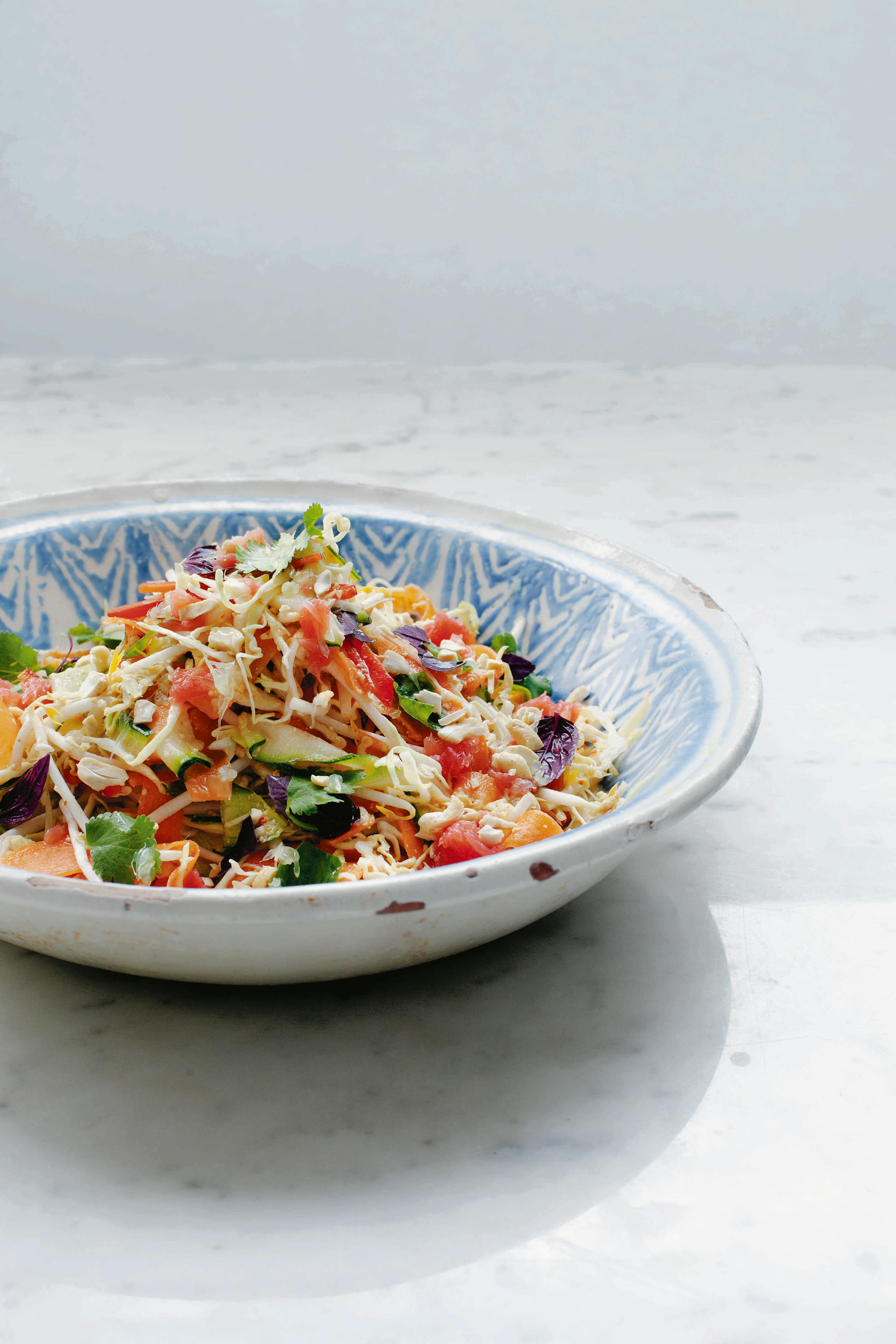 AMWTE Raw Thai citrus salad BRIAN FERRY