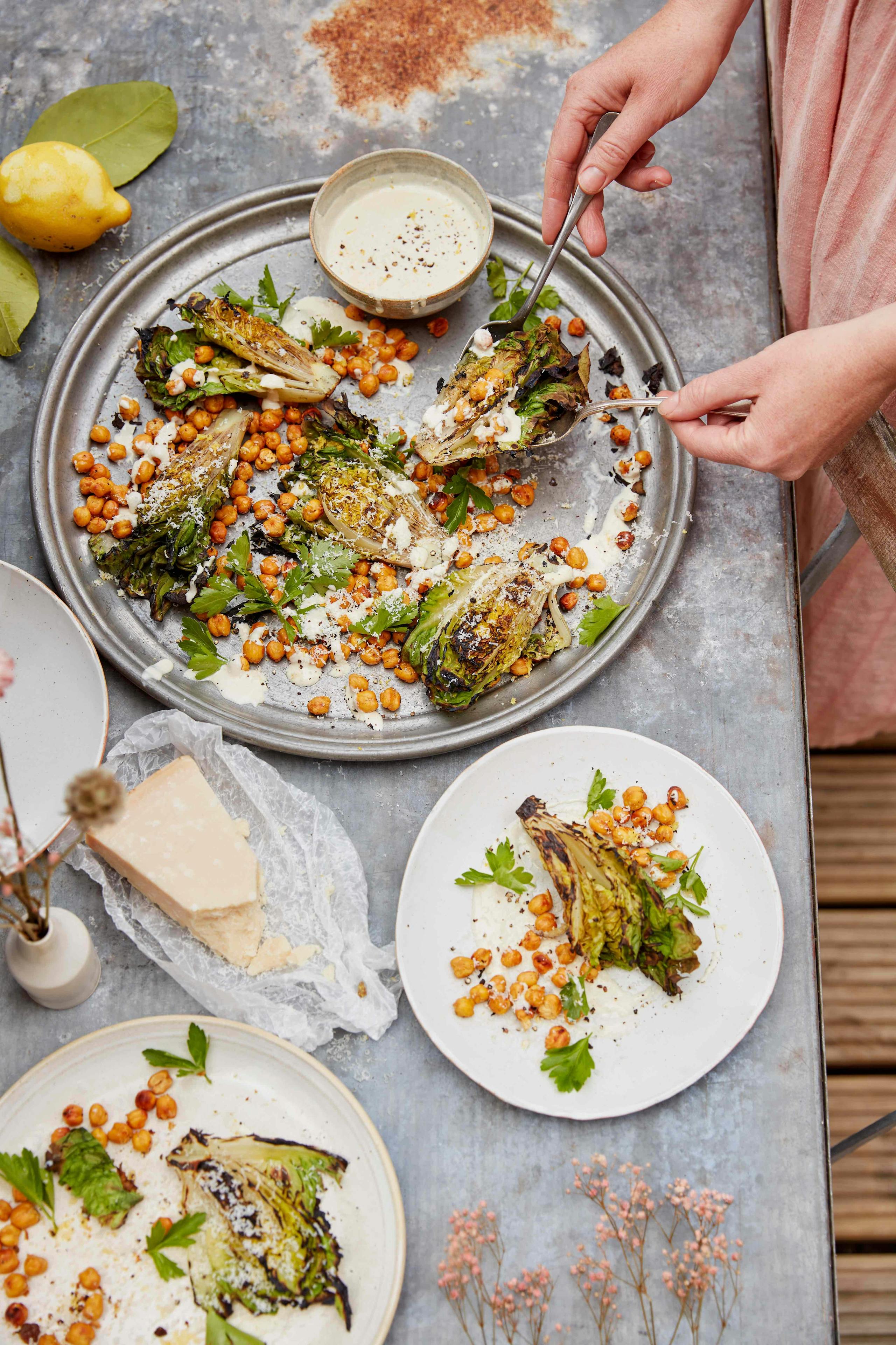 Matt Russell Chickpea Caesar Salad 19