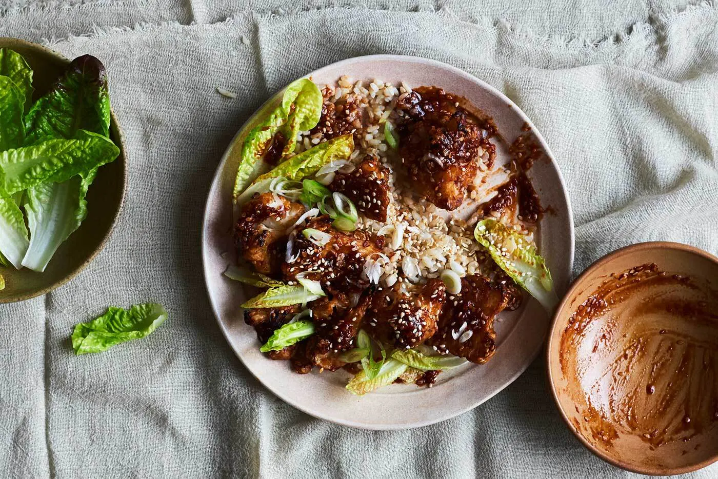 Sticky sesame-baked cauliflower – Recipes – Anna Jones