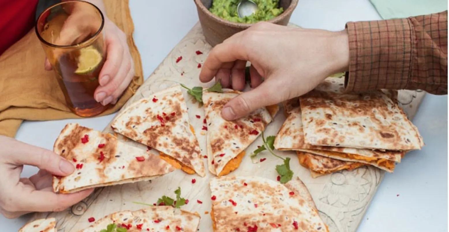 Sweet Potato Quesadillas – Recipes – Anna Jones