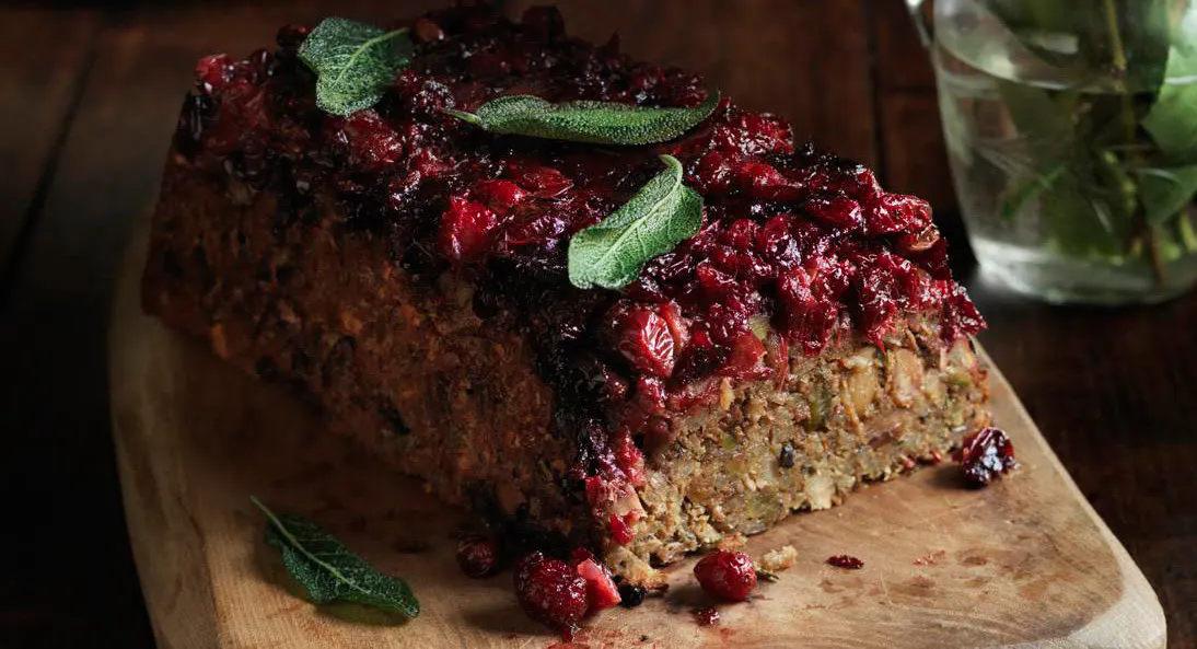 Nut roast with pistachios and cranberries Context – Recipes – Anna Jones