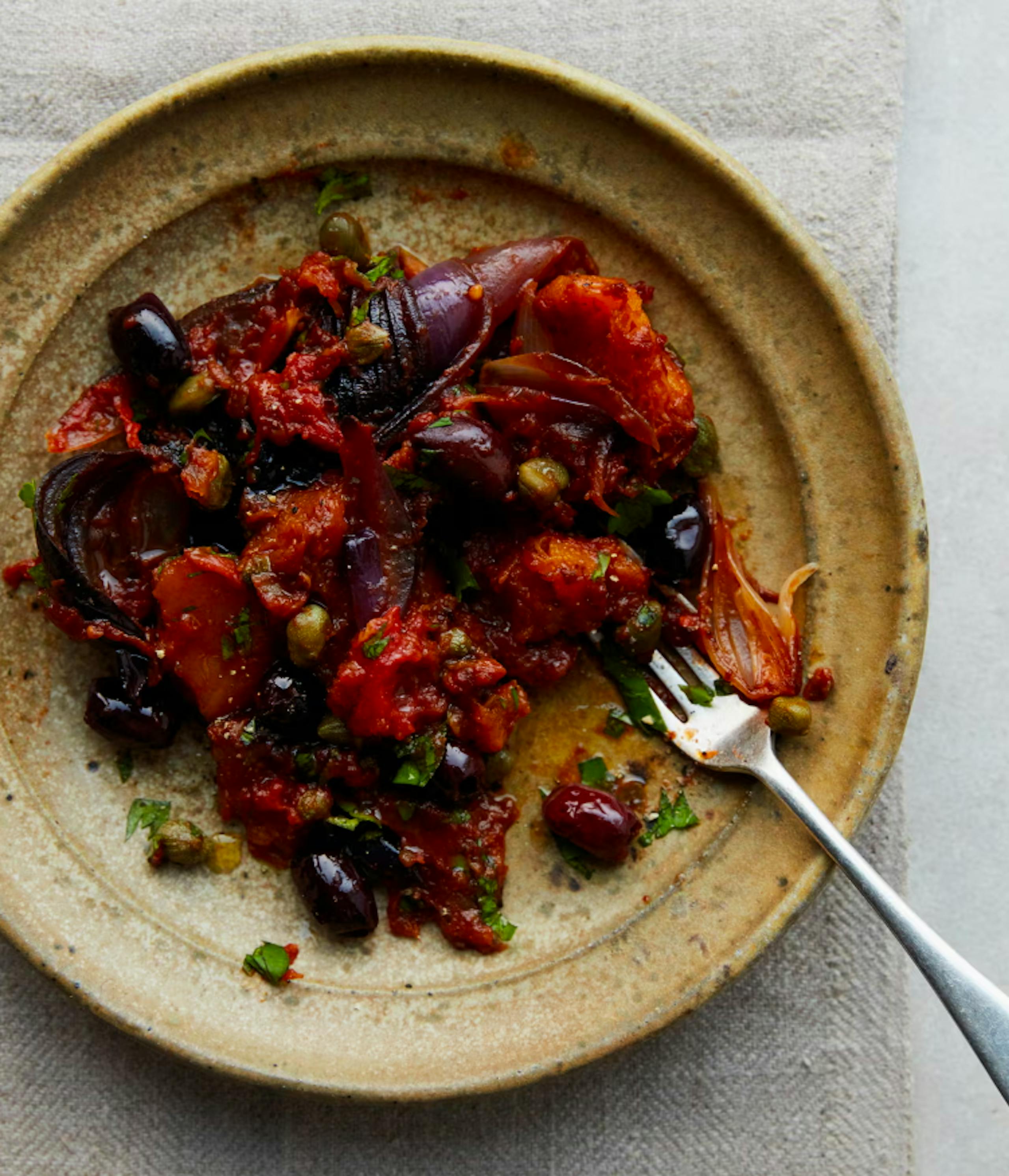 Winter squash caponata Recipes Anna Jones